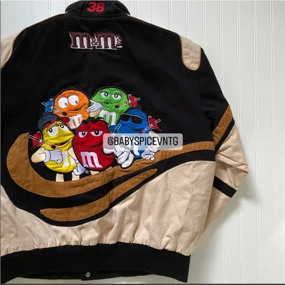 RARE 1:1 M&M Nascar Madison Beer Racing Jacket - Picture 12 of 13